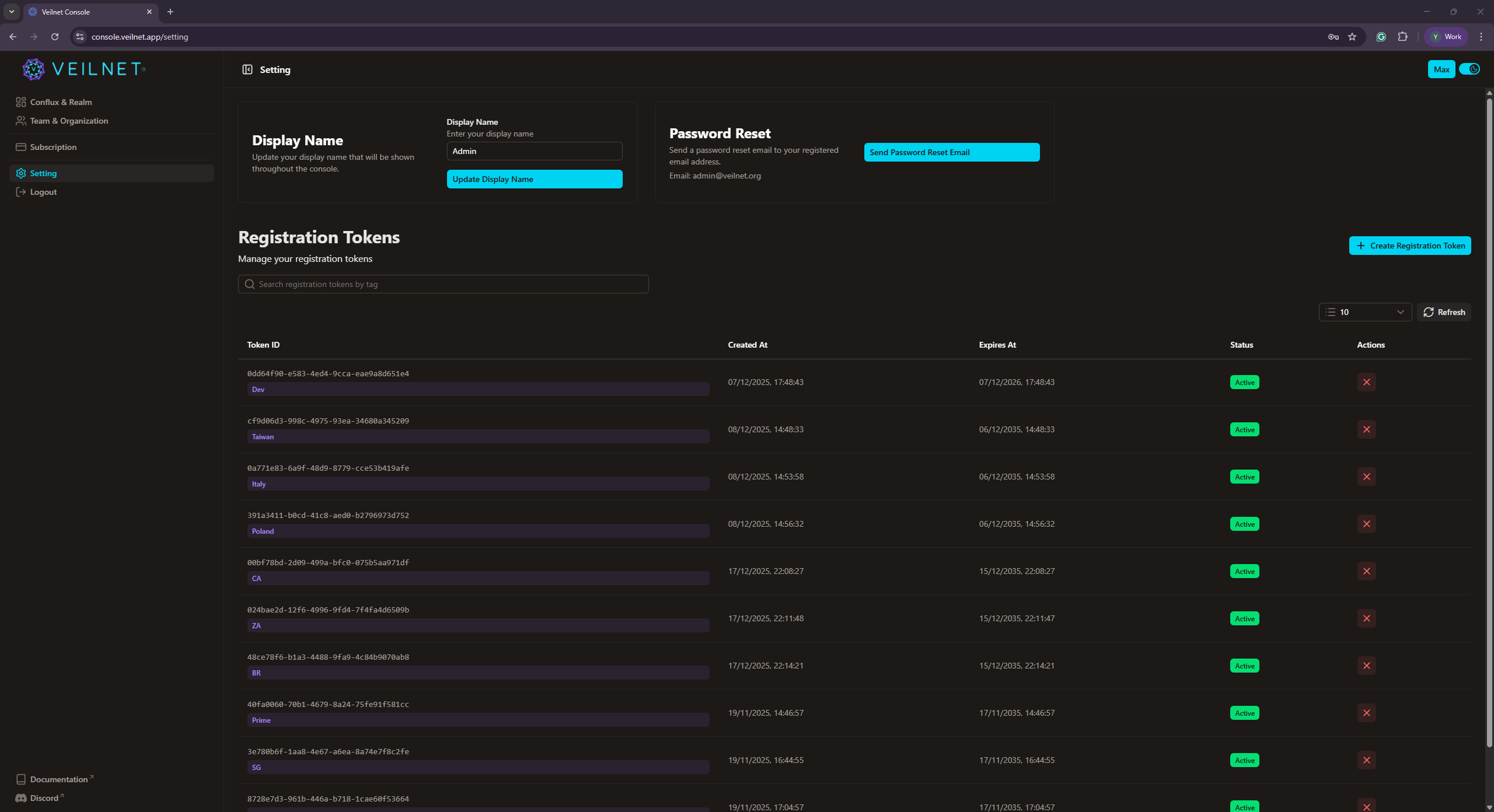 management-portal-setting