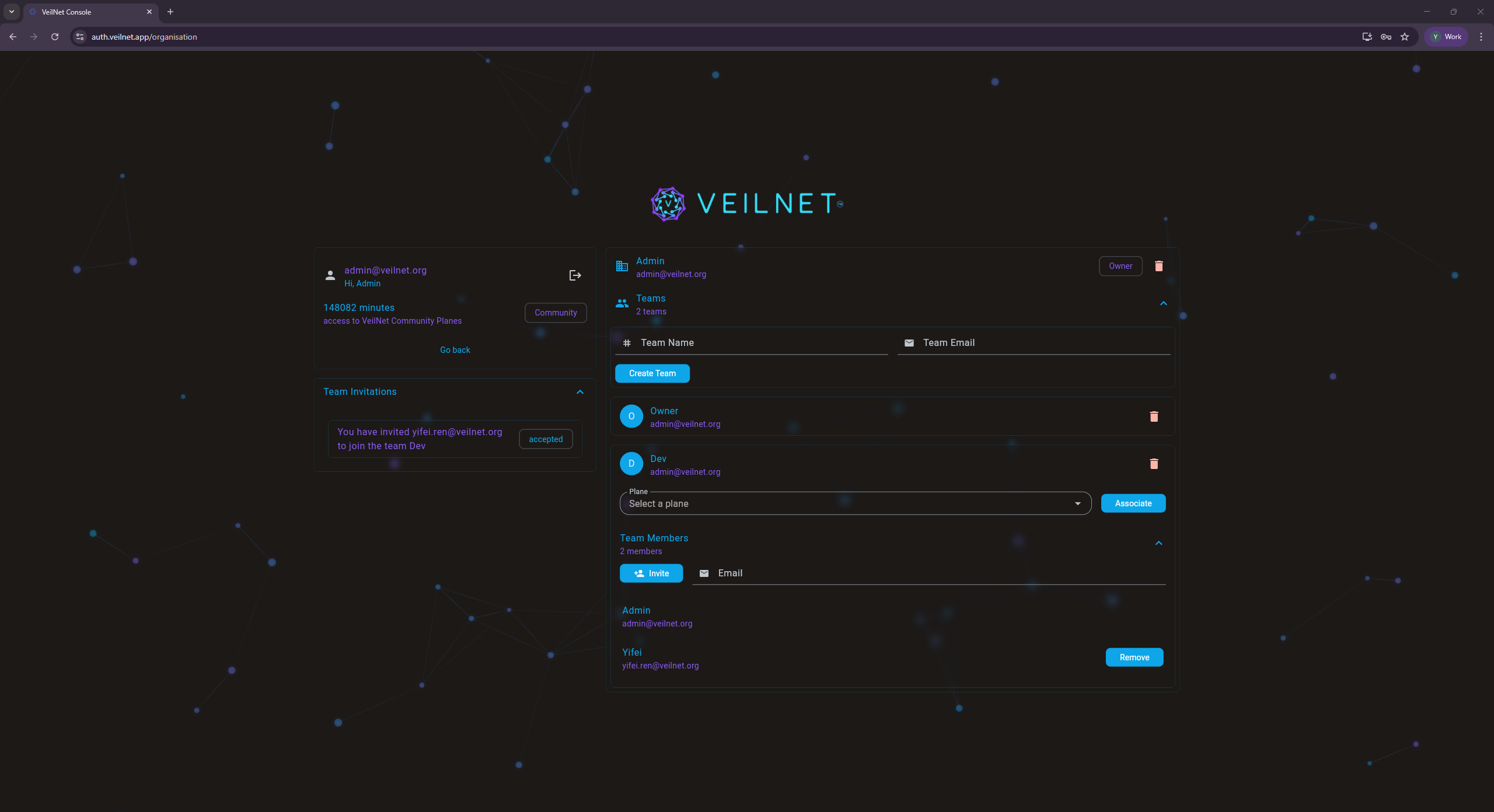 Remove a User from a Team